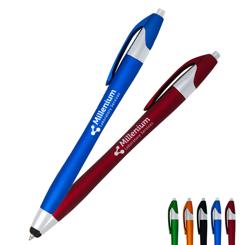 Product Photo 1 Javalina® Metallic Comfort  Ballpoint Click Pen & Stylus