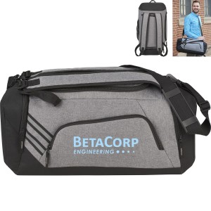 Sebring Convertible Polyester Graphite Duffel, 22-1/2" - LD7971