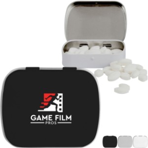 Football Shaped Mints in Domed Tin - CI2205