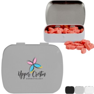 Lips Shaped Mints in Domed Tin - CI2220