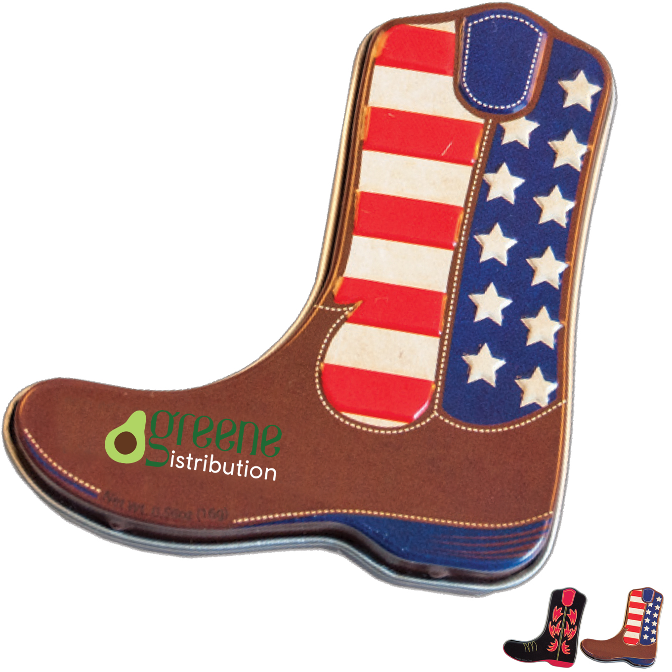 Product Photo 1 Cowboy Boot Mint Tin