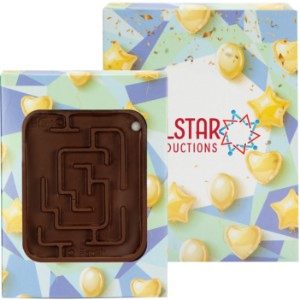 Milk Chocolate Maze in Window Box - CI2320