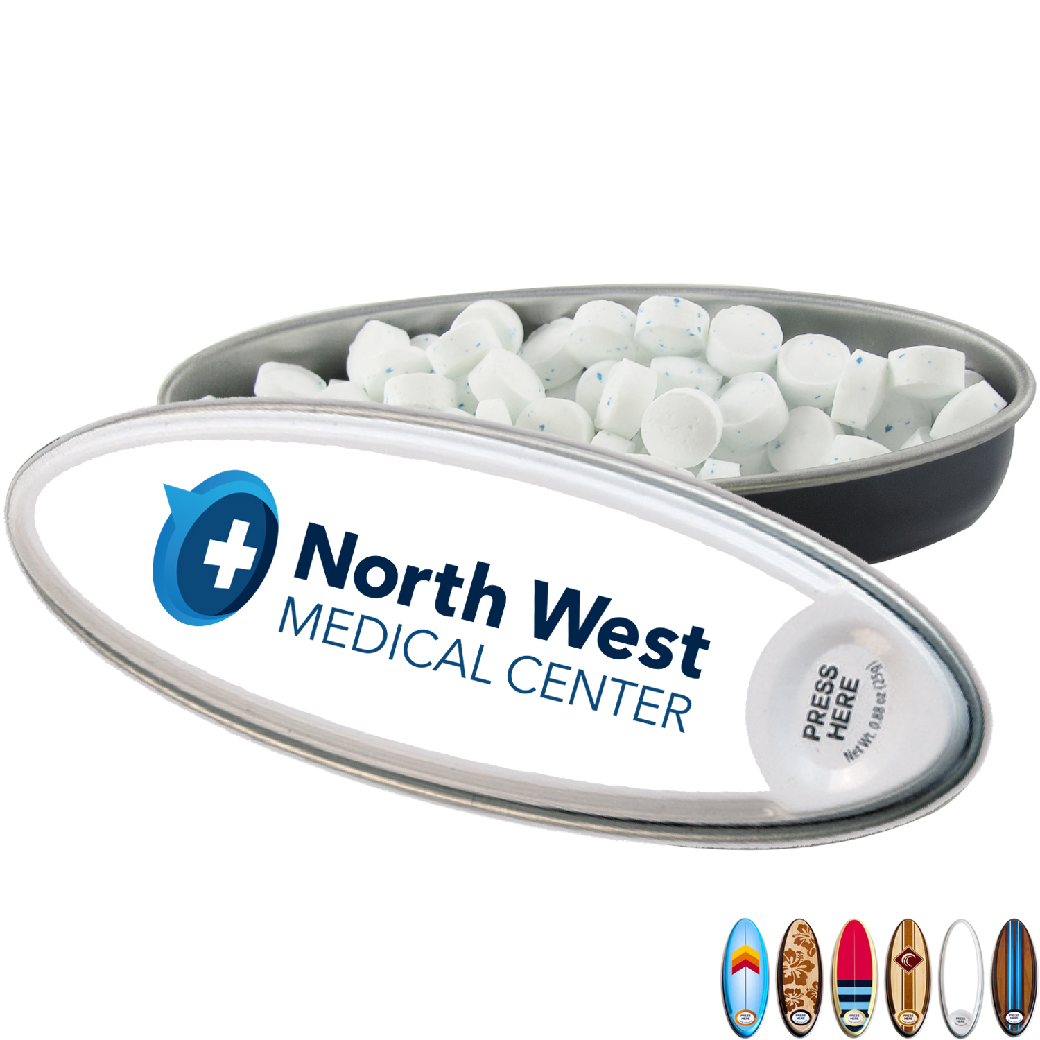 Product Photo 1 Surfboard Mint Tin