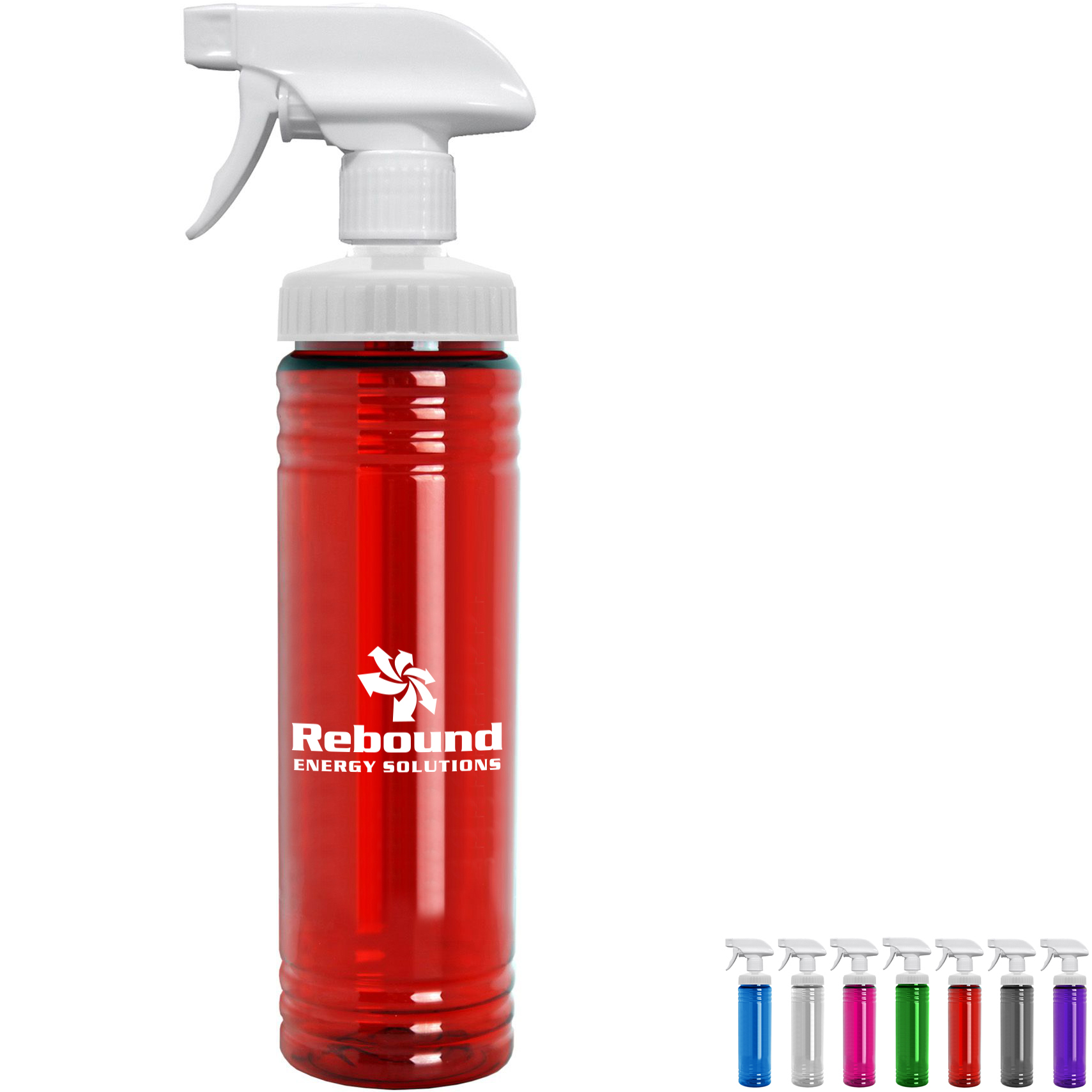Product Photo 1 Transparent Spray Bottle w/ Spray Nozzle, 24oz.