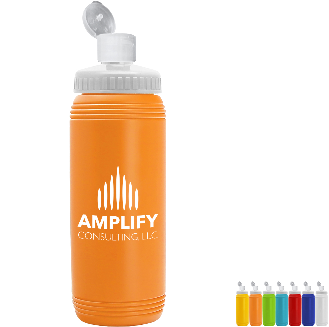 Product Photo 1 The Pint Flip Top Bottle w/ View Stripe, 16oz.