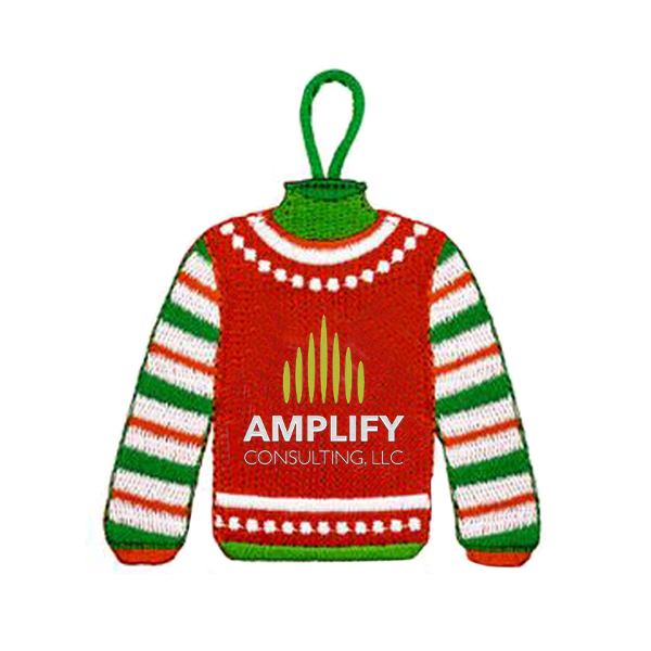 Product Photo 1 Embroidered Holiday Ornament, 3"