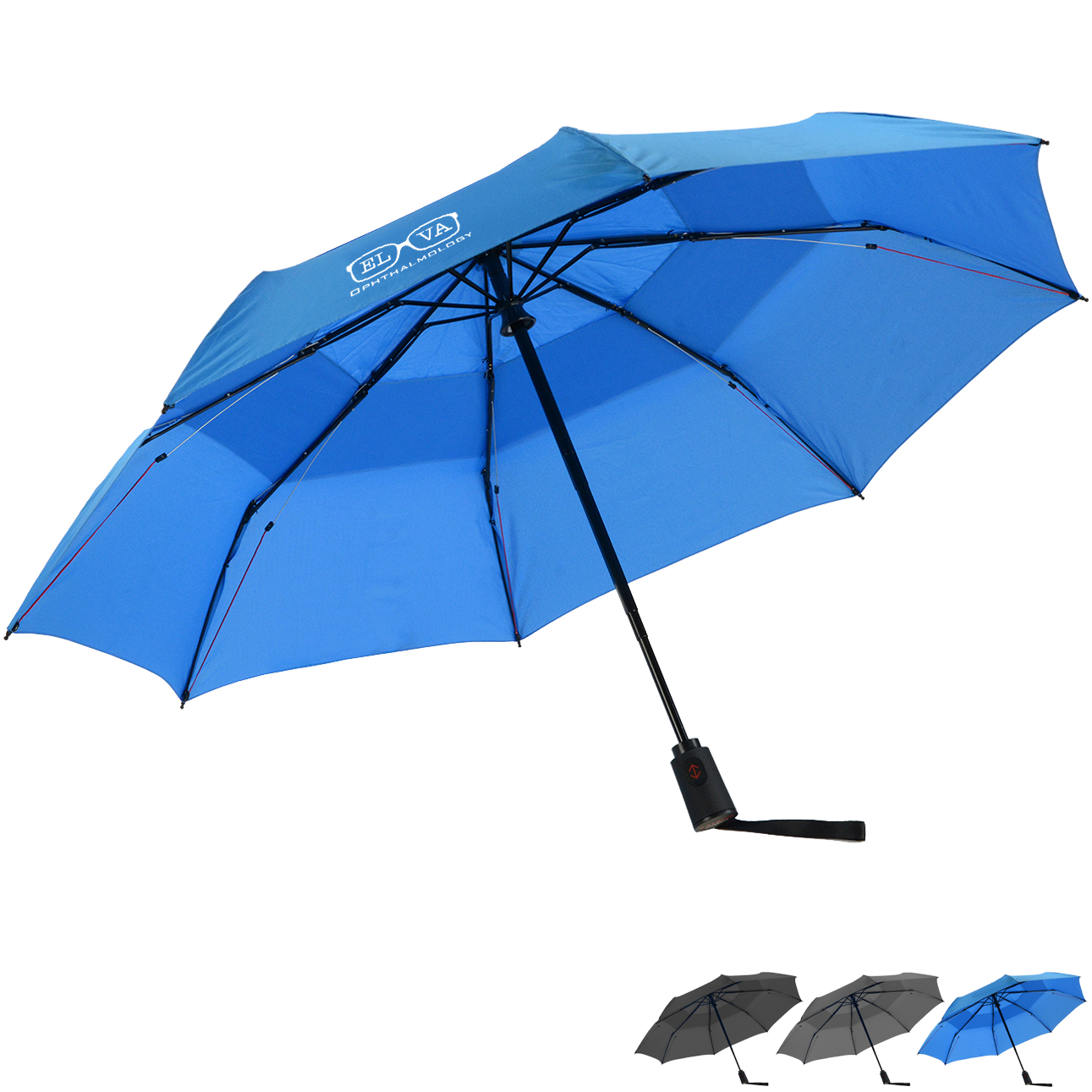 Product Photo 1 ShedRain® The Vortex™ Auto Open Folding Umbrella, 43" Arc