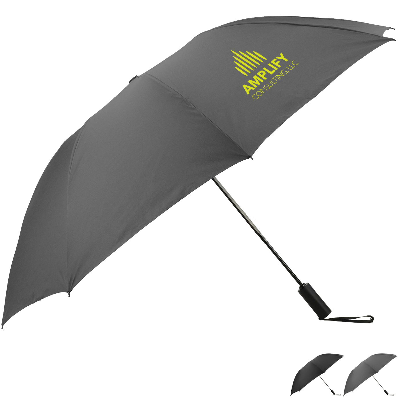 Product Photo 1 ShedRain® Unbelievabrella™ Jumbo Compact Auto Open Close Umbrella, 54" Arc