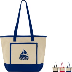 Tote Me Around Cotton Canvas Tote - VT6271