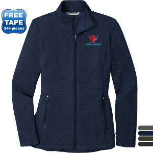 Port Authority® Collective Striated Ladies' Fleece Jacket - WJ6111