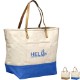 Eden Canvas & Jute Boat Tote