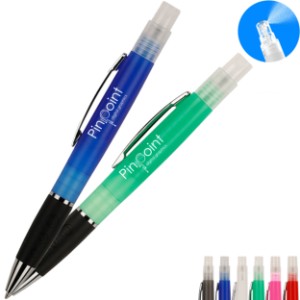 Translucent 2-in-1 Pen with Hand Sanitizer, 3.5ml - UL1135