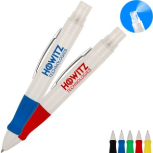 Comfort Grip 2-in-1 Pen with Hand Sanitizer, 3.5ml - UL1140