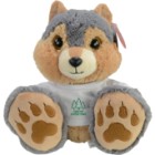 Photo 7 Taddle Toes Wolf Plush, 10"