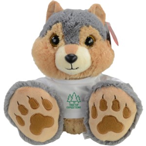 Taddle Toes Wolf Plush, 10" - VT6260