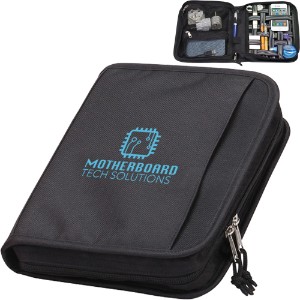 Zippered Polyester Gadget Holder - GH4420