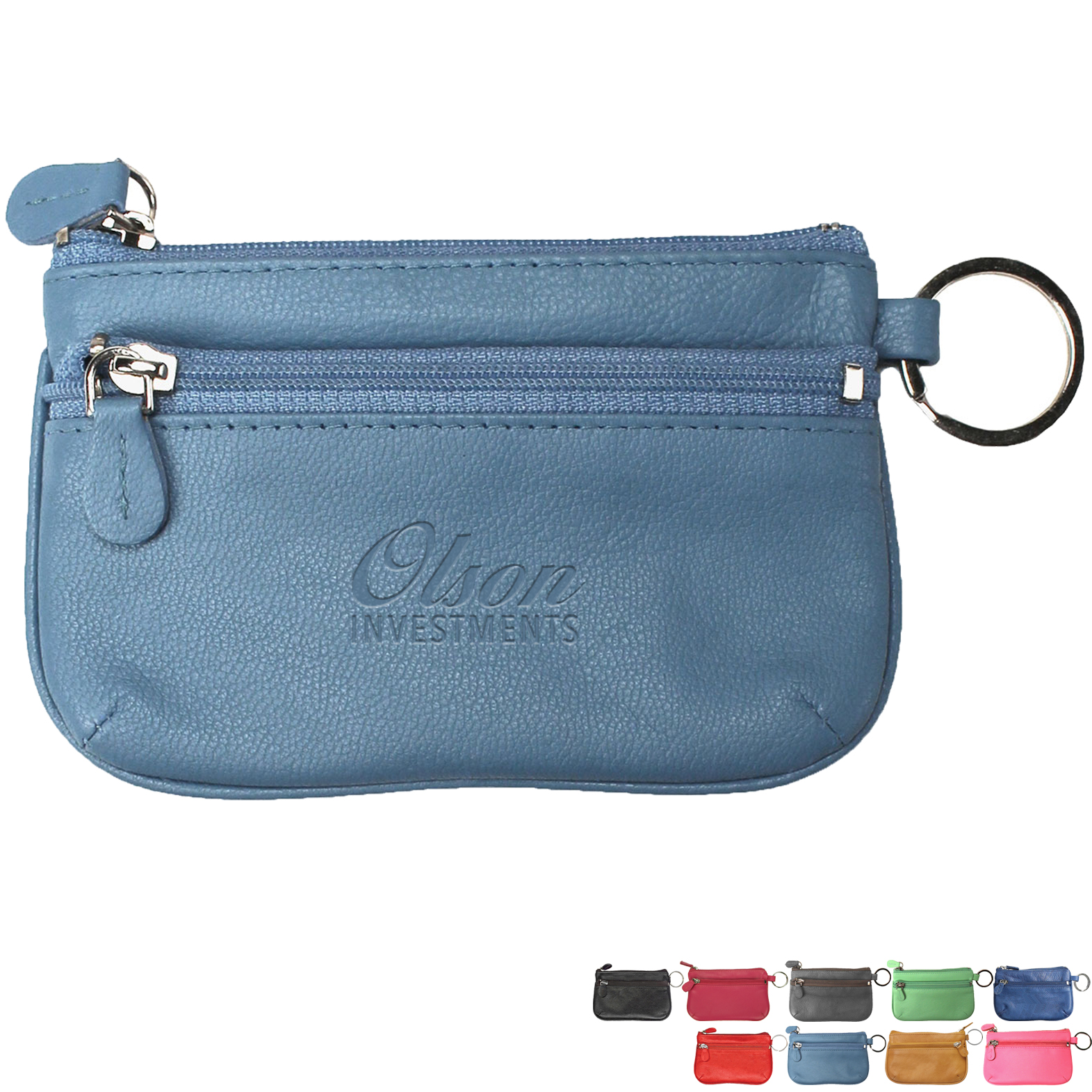 Product Photo 1 Andrew Philips® Leather Coin Case & ID Holder Wallet