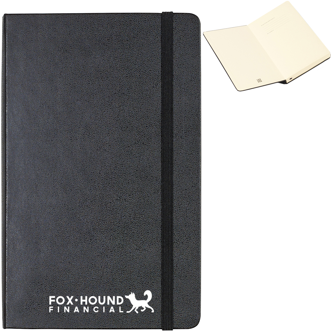 Product Photo 1 Moleskine® Hard Cover Ruled Large Expanded Notebook, 8-1/4" x 5"
