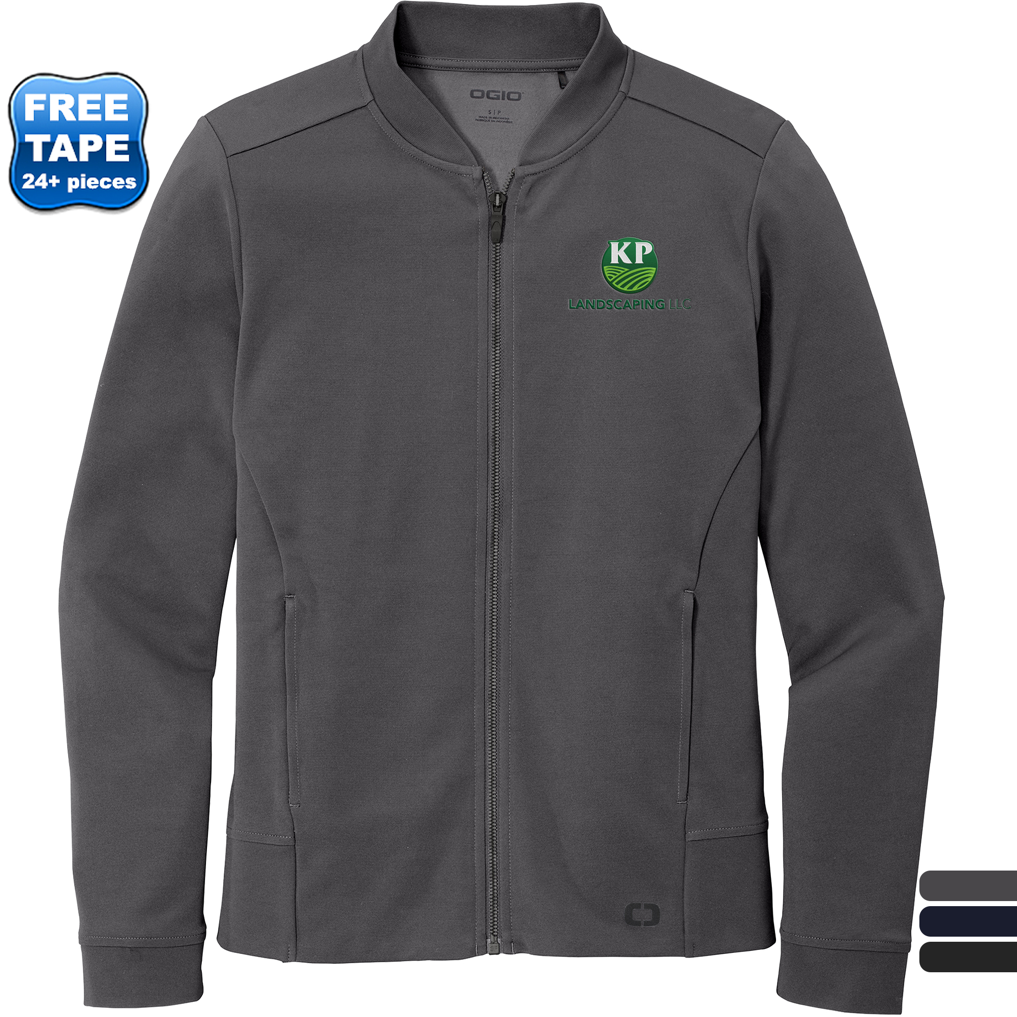 Product Photo 1 OGIO® Hinge Polyester Full-Zip Ladies' Jacket