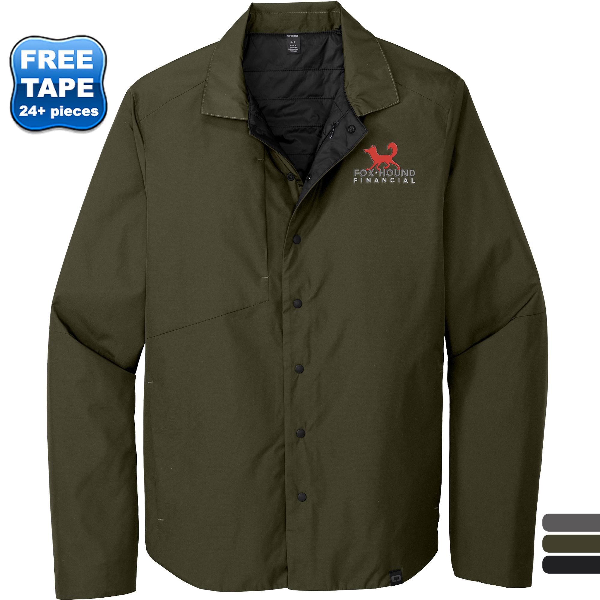Product Photo 1 OGIO® Reverse Shirt Poly Ripstop Men's Jacket