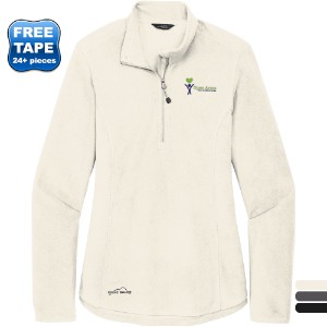 Eddie Bauer® Microfleece 1/2 Zip Ladies' Jacket - WJ6149