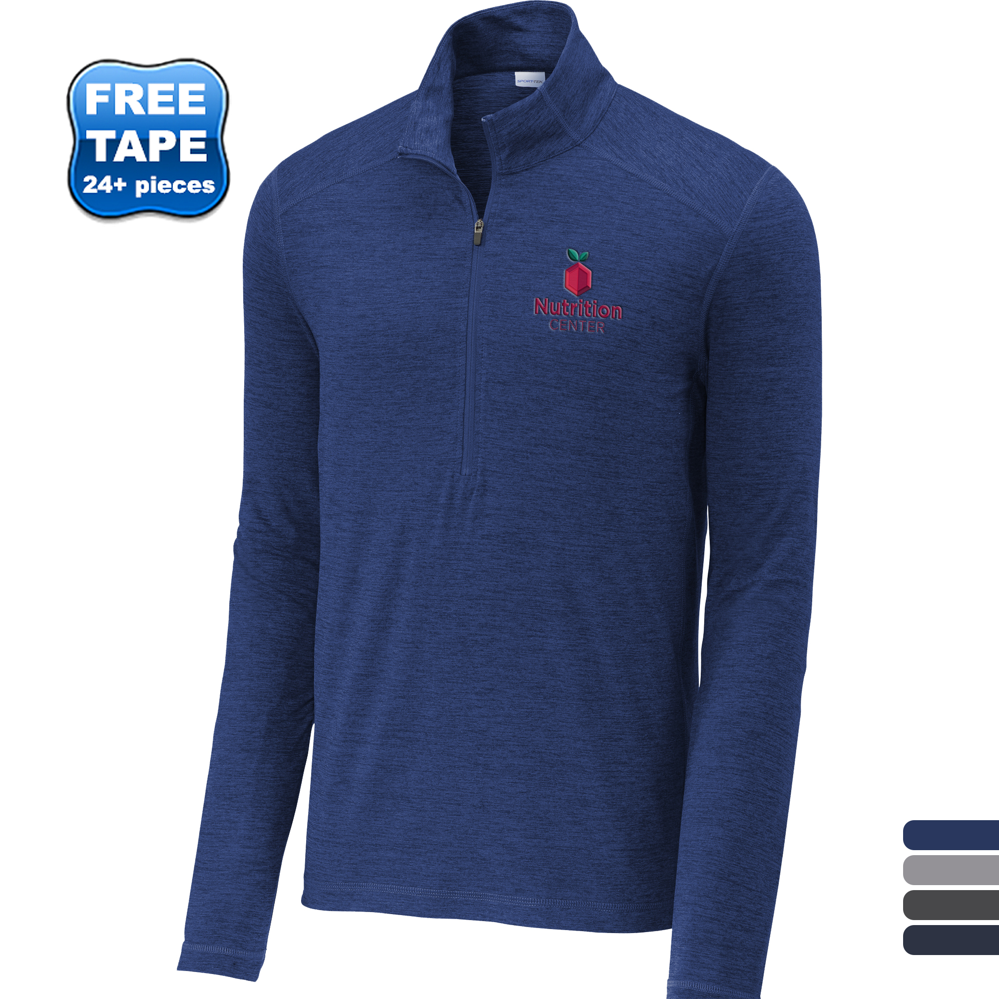 Product Photo 1 Sport-Tek® Exchange 1.5 Long Sleeve Men's 1/2 Zip