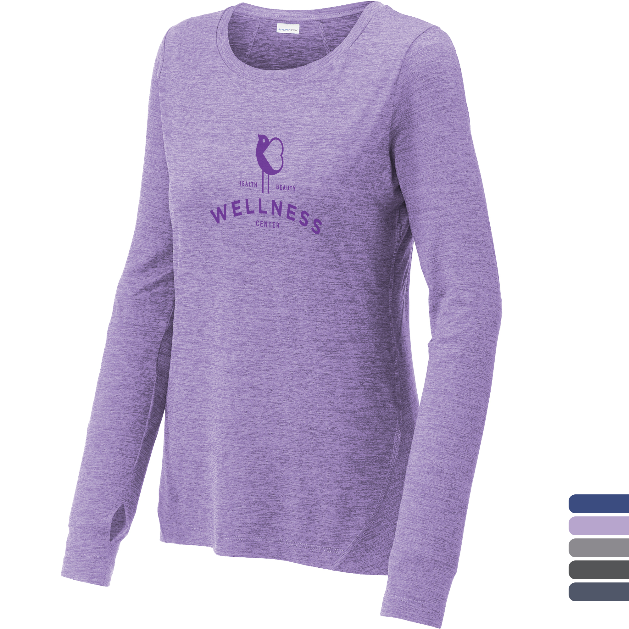Product Photo 1 Sport-Tek® Exchange 1.5 Long Sleeve Ladies' Crew