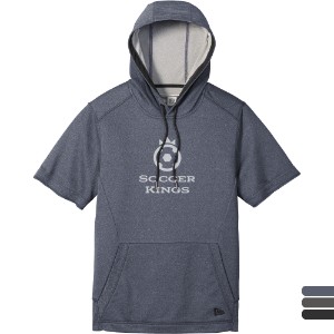 New Era® Performance Terry Short Sleeve Men's Hoodie - WJ6162