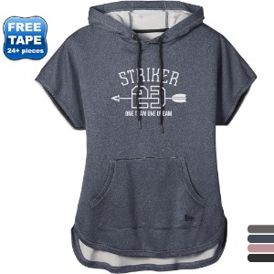 New Era® Performance Terry Short Sleeve Ladies' Hoodie - WJ6163