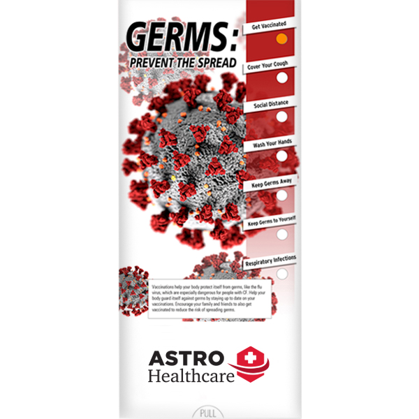 Product Photo 1 Germs: Prevent the Spread Slide Chart