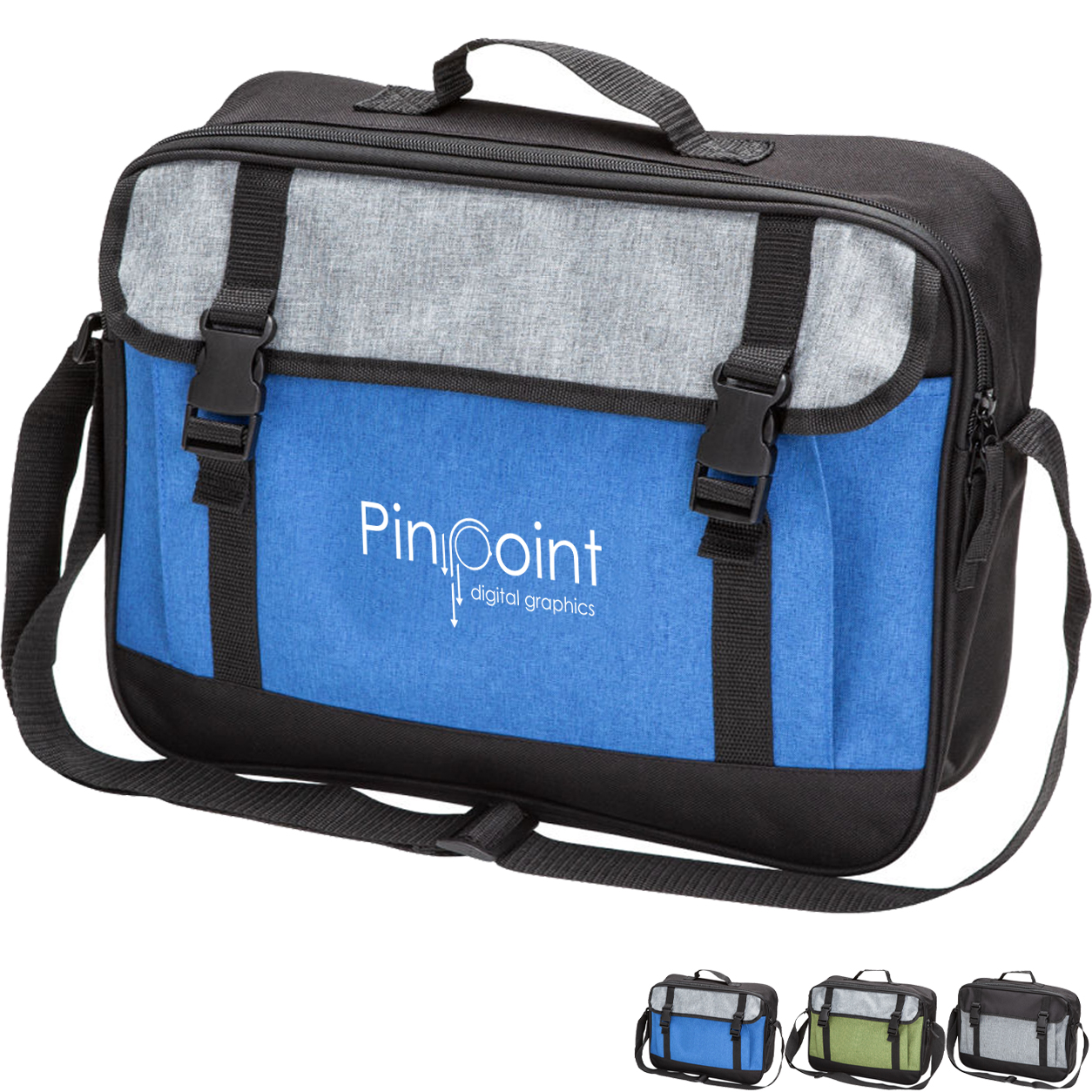 Product Photo 1 Croydon Polyester Messenger Bag