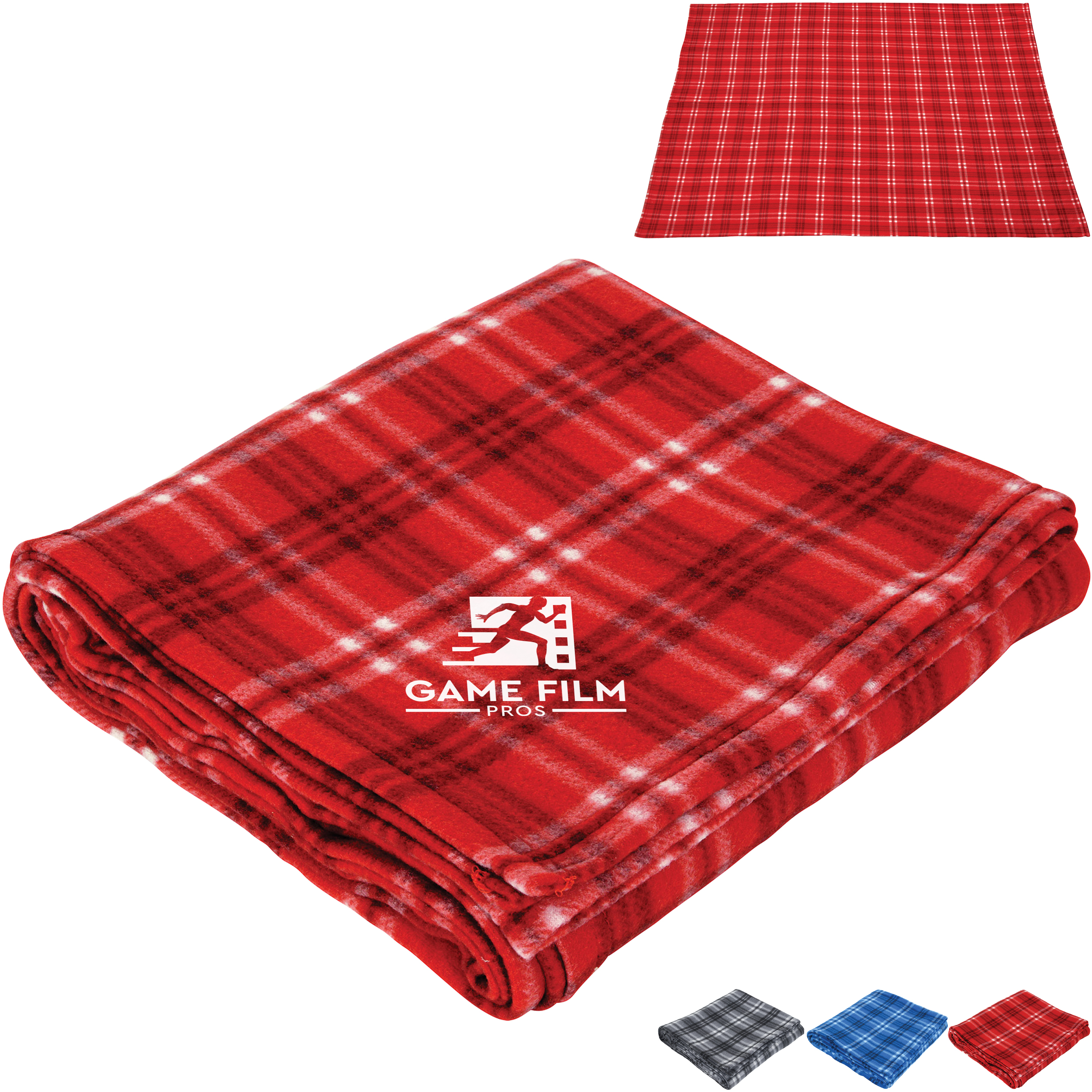 Product Photo 1 Plaid Lightweight Fleece Blanket, 50" x 60"