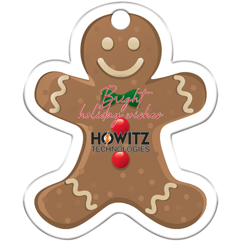 Product Photo 1 Gingerbread Man Plastic Holiday Ornament