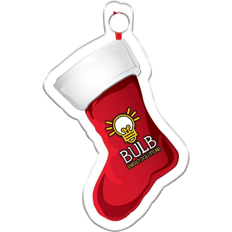 Product Photo 1 Christmas Stocking Plastic Holiday Ornament