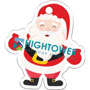 Santa Claus Plastic Holiday Ornament - MC1515