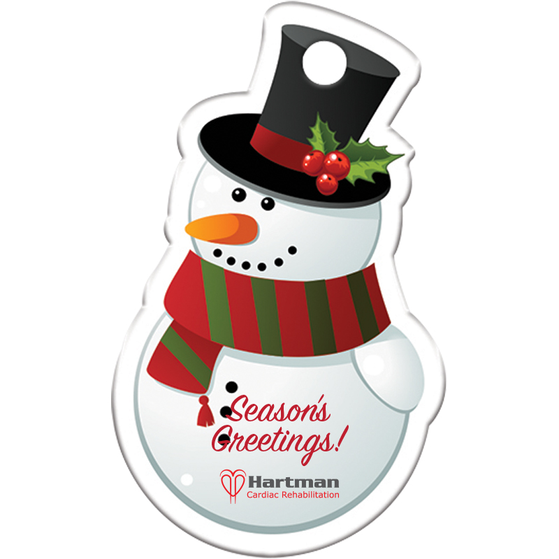 Product Photo 1 Snowman Plastic Holiday Ornament