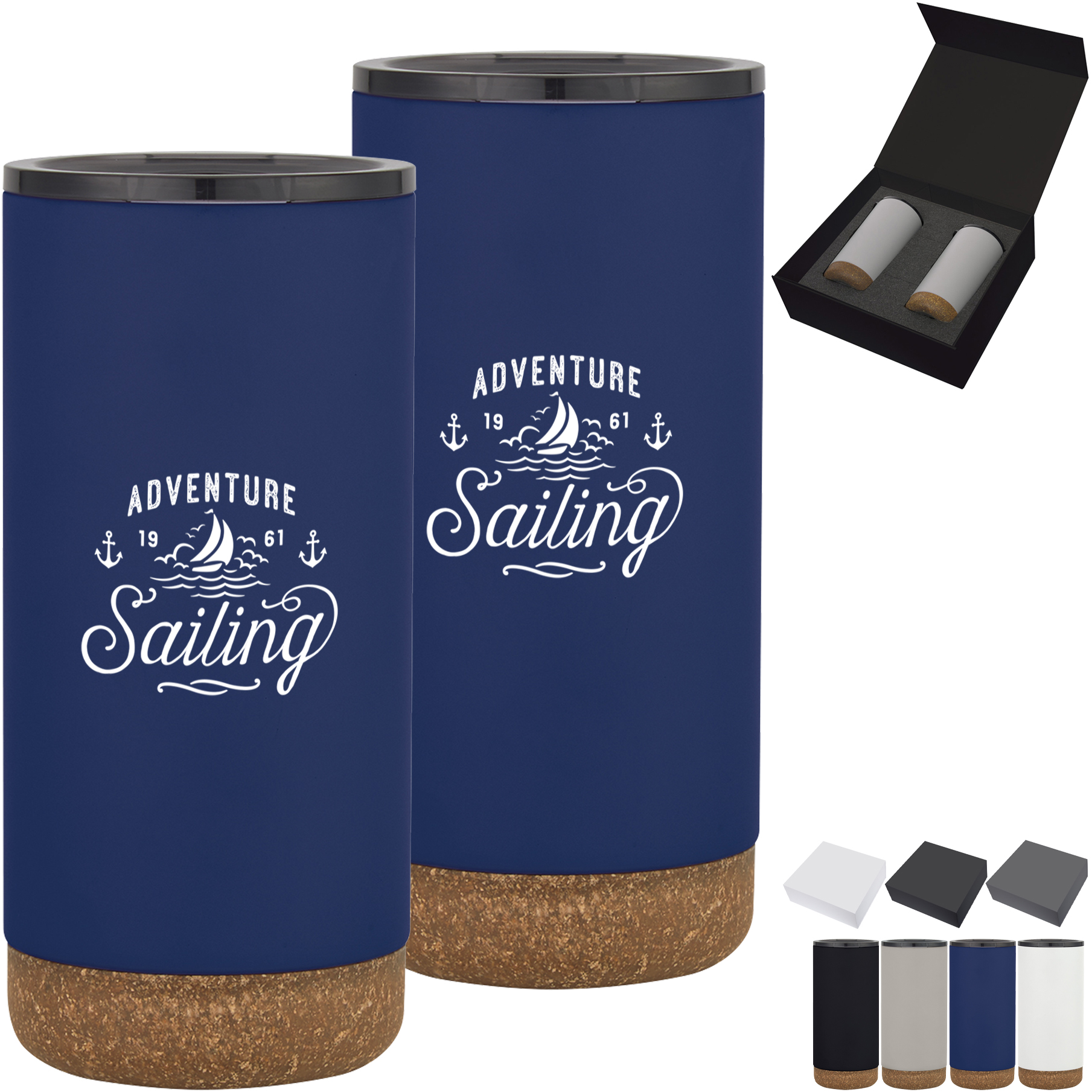 Product Photo 1 Wellington Stainless Steel Tumbler Gift Set, 16 oz.