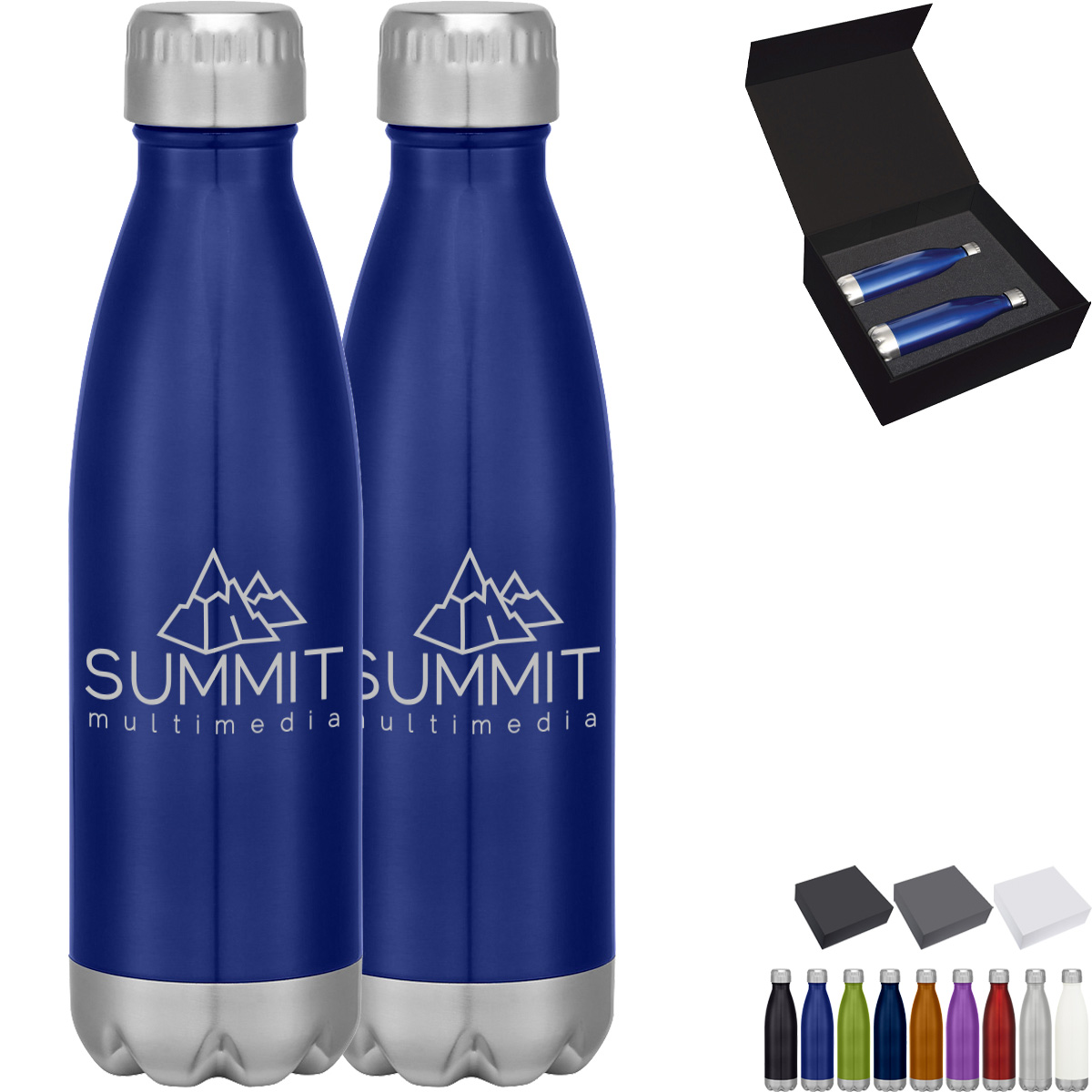 Product Photo 1 Swiggy Stainless Steel Bottle Gift Set, 16 oz.