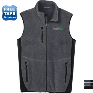 Port Authority® R-Tek® Pro Fleece Full Zip Men's Vest - WJ6207