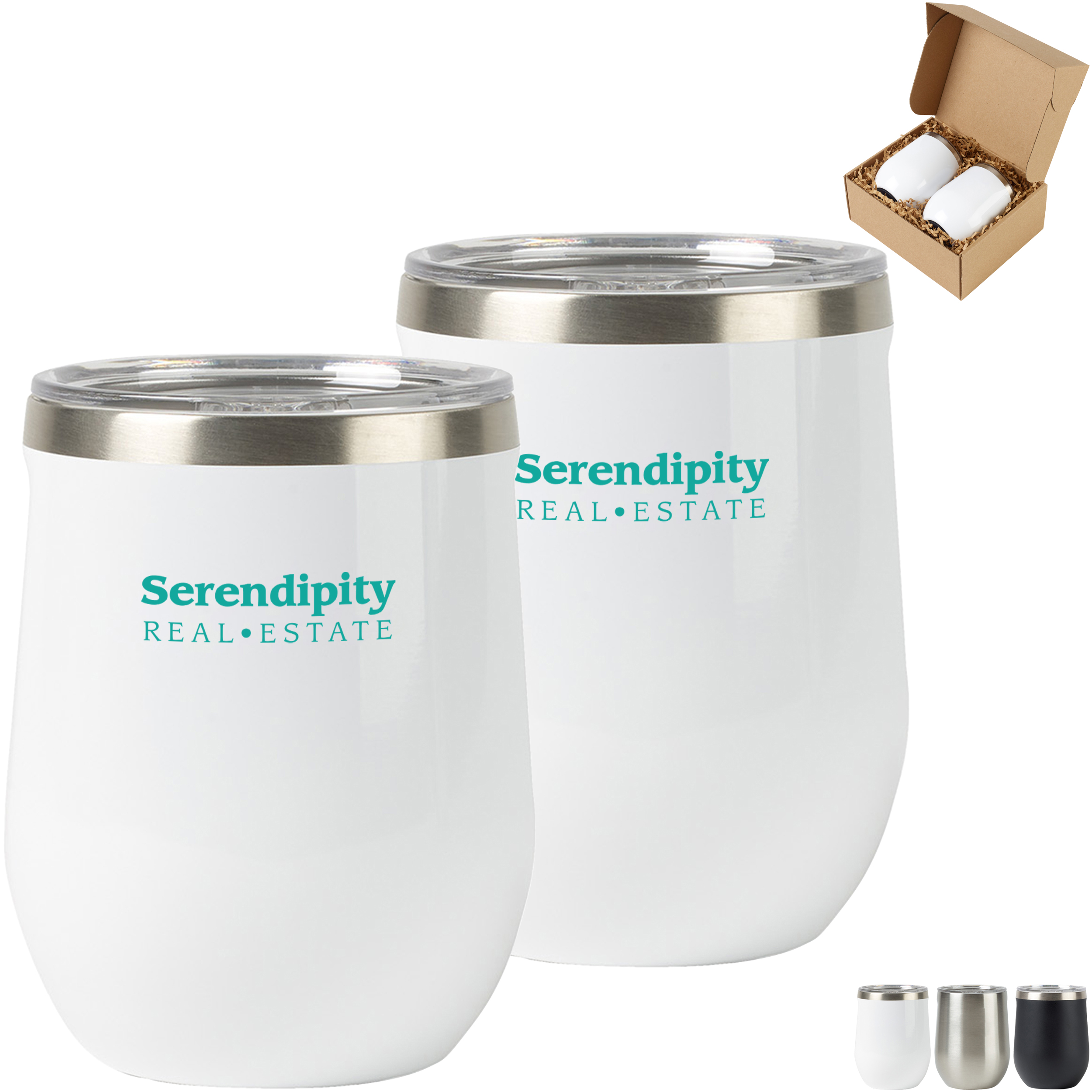 Product Photo 1 Corkcicle® Stemless Wine Cup Gift Set