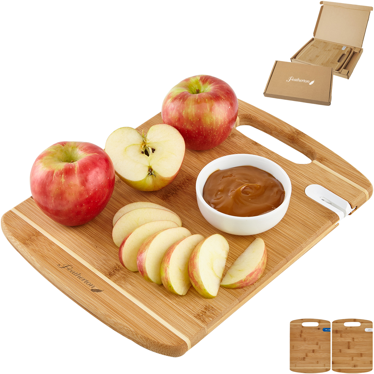 Product Photo 1 Bamboo Sharpen-It™ Cutting Board w/ Gift Box