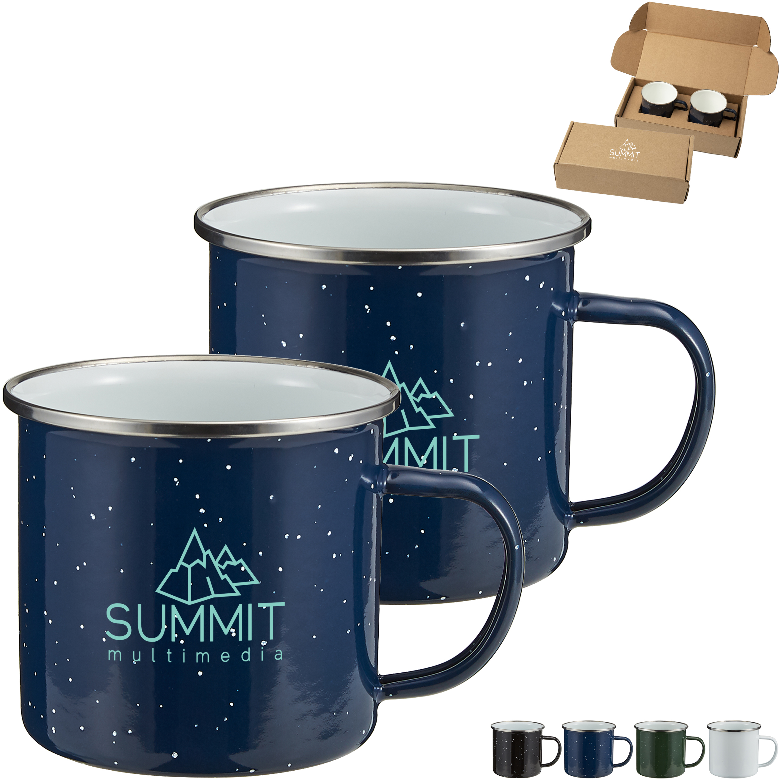 Product Photo 1 Speckle-It™ Camping Mug Gift Box Set, 16 oz.