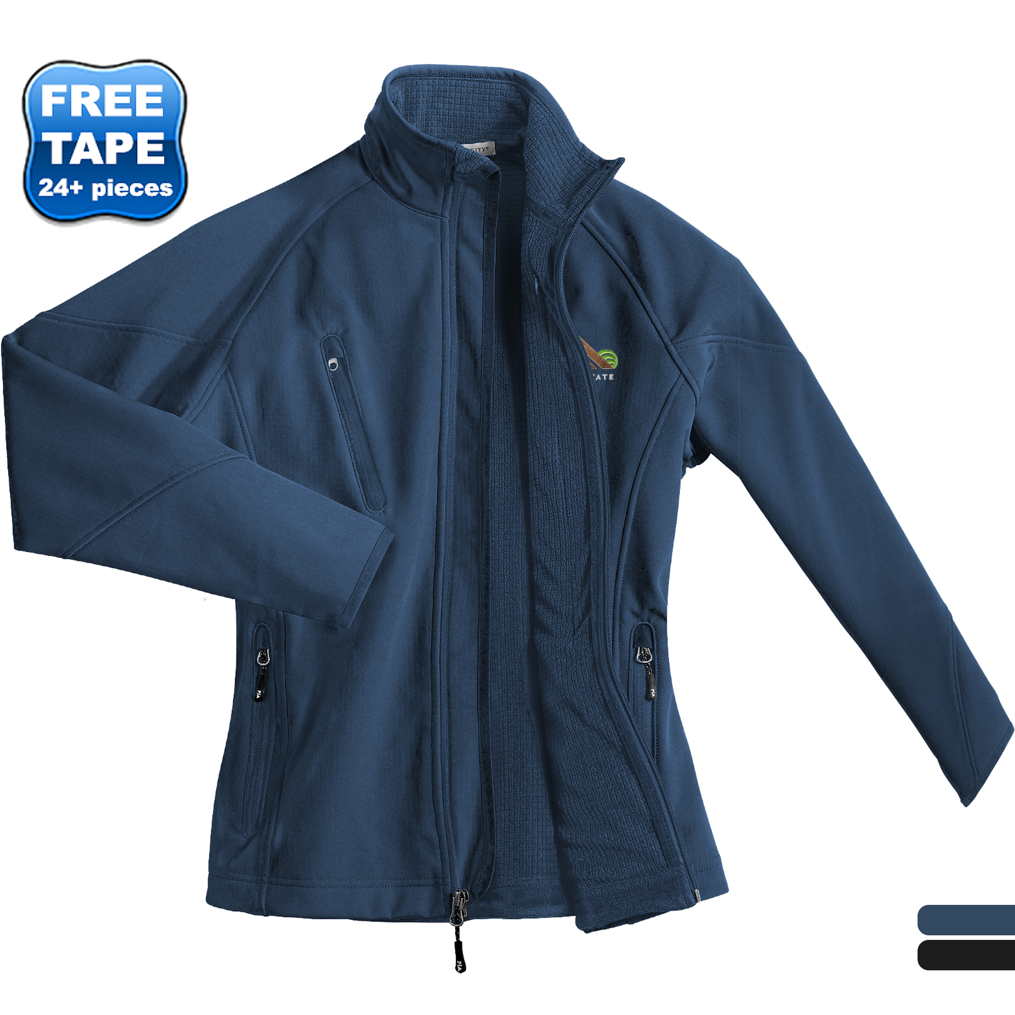 Product Photo 1 Port Authority® Textured Soft Shell Ladies' Jacket