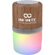 Wood Tone Color Changing LED Wireless Speaker