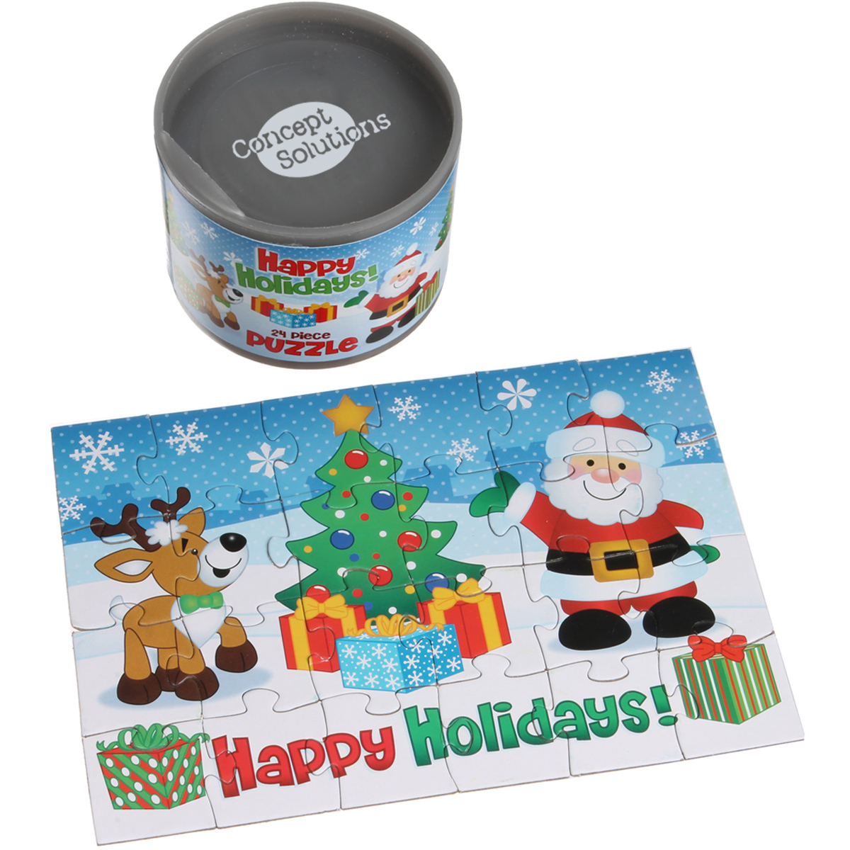 Product Photo 1 Happy Holidays! 24-Piece Puzzle