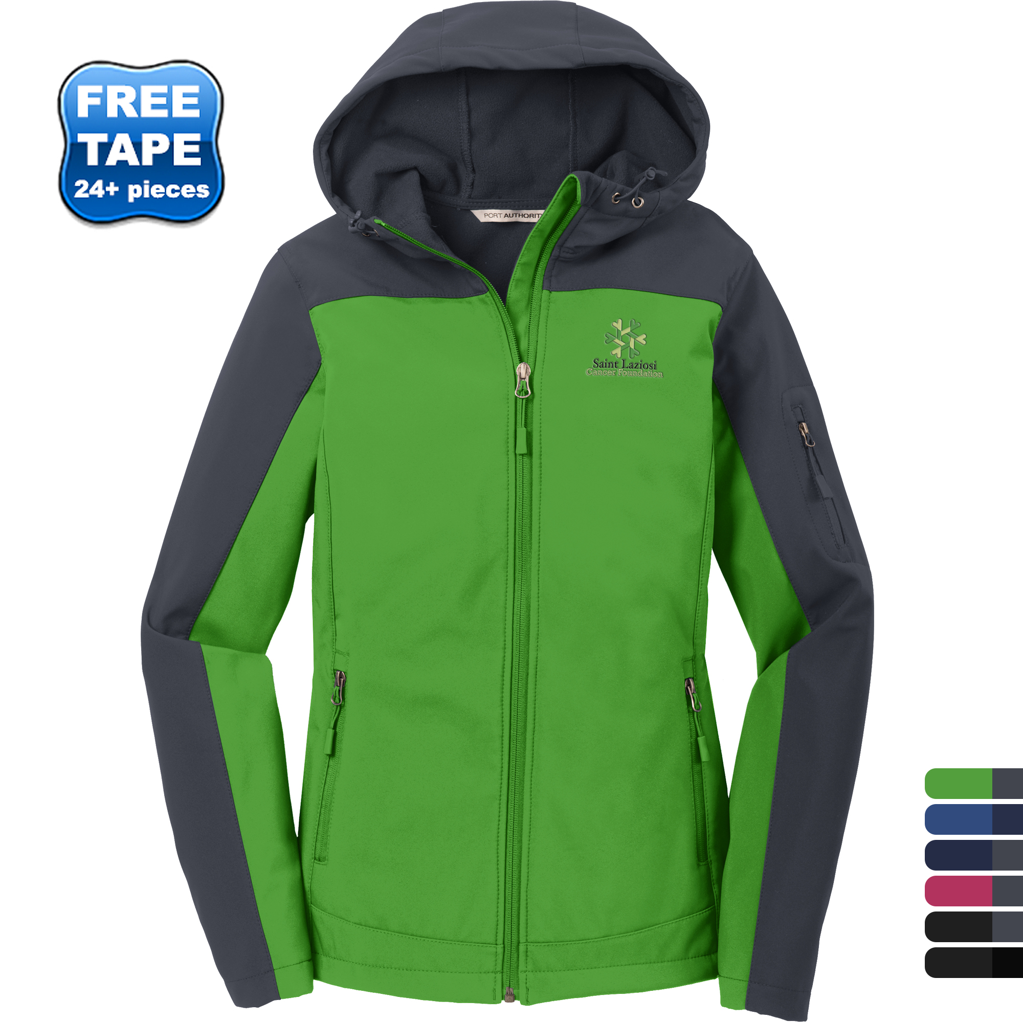 Product Photo 1 Port Authority® Hooded Core Soft Shell Ladies' Jacket