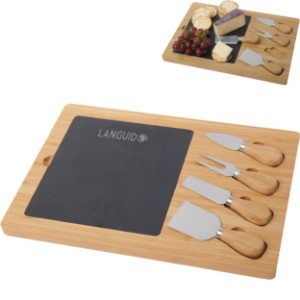 Slate Cheese Board Set - EV2725