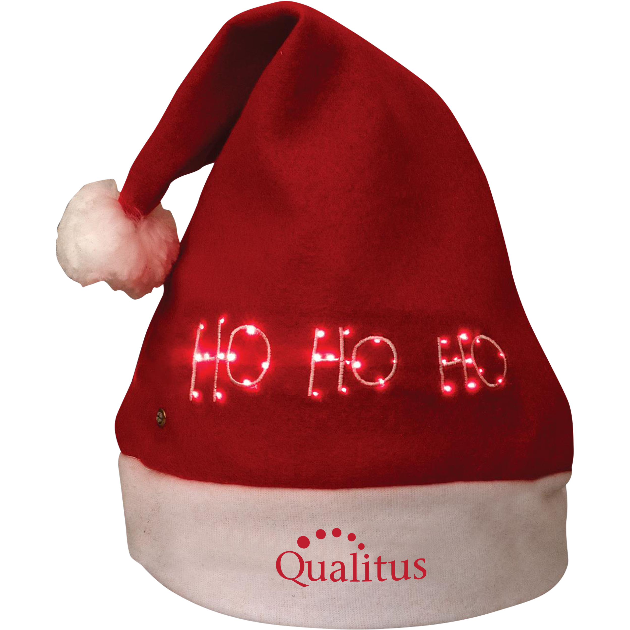 Product Photo 1 Ho Ho Ho Light Up Felt Santa Hat