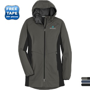 Port Authority® Active Hooded Soft Shell Ladies' Jacket - WJ6266