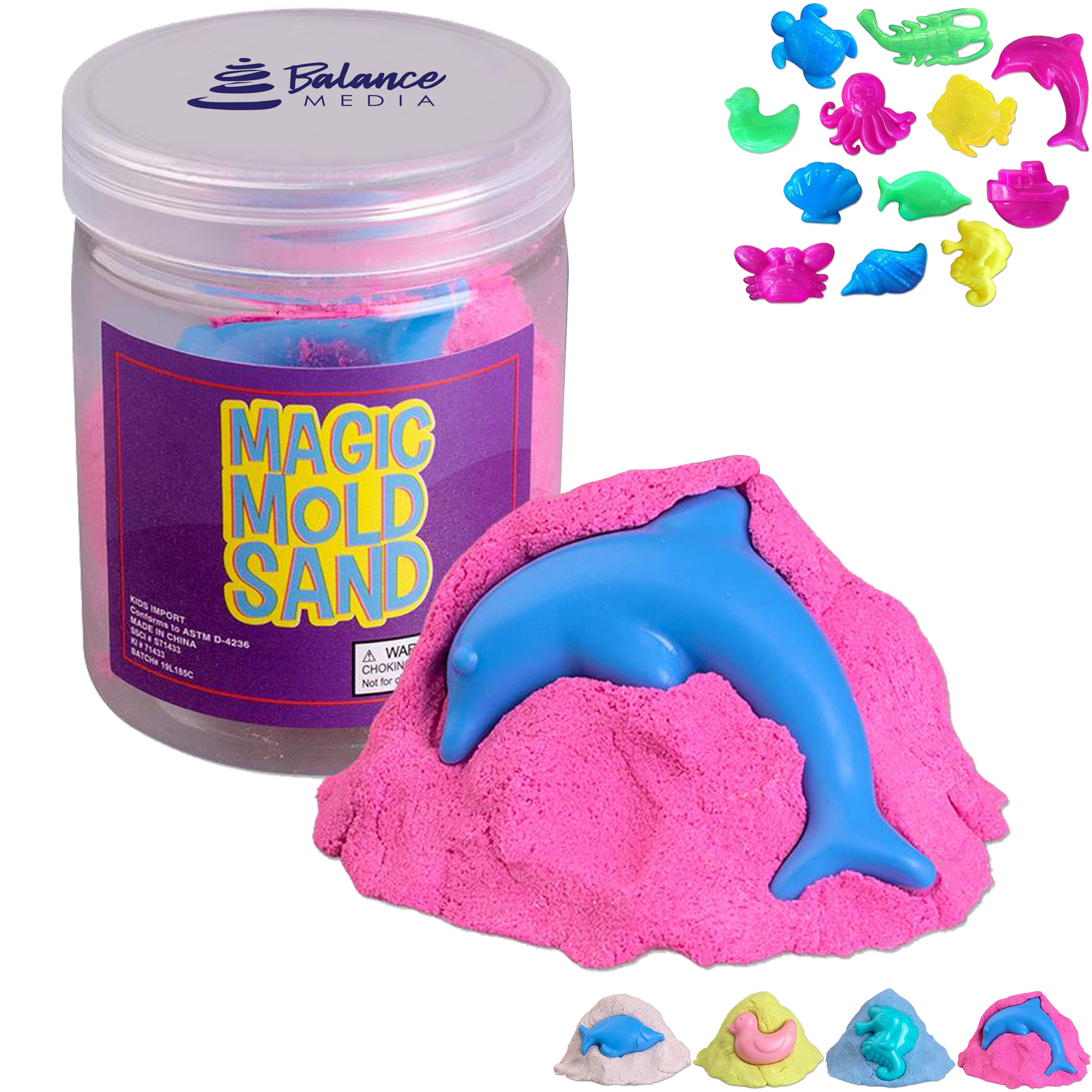 Product Photo 1 Magic Mold Sand w/ Plastic Mold